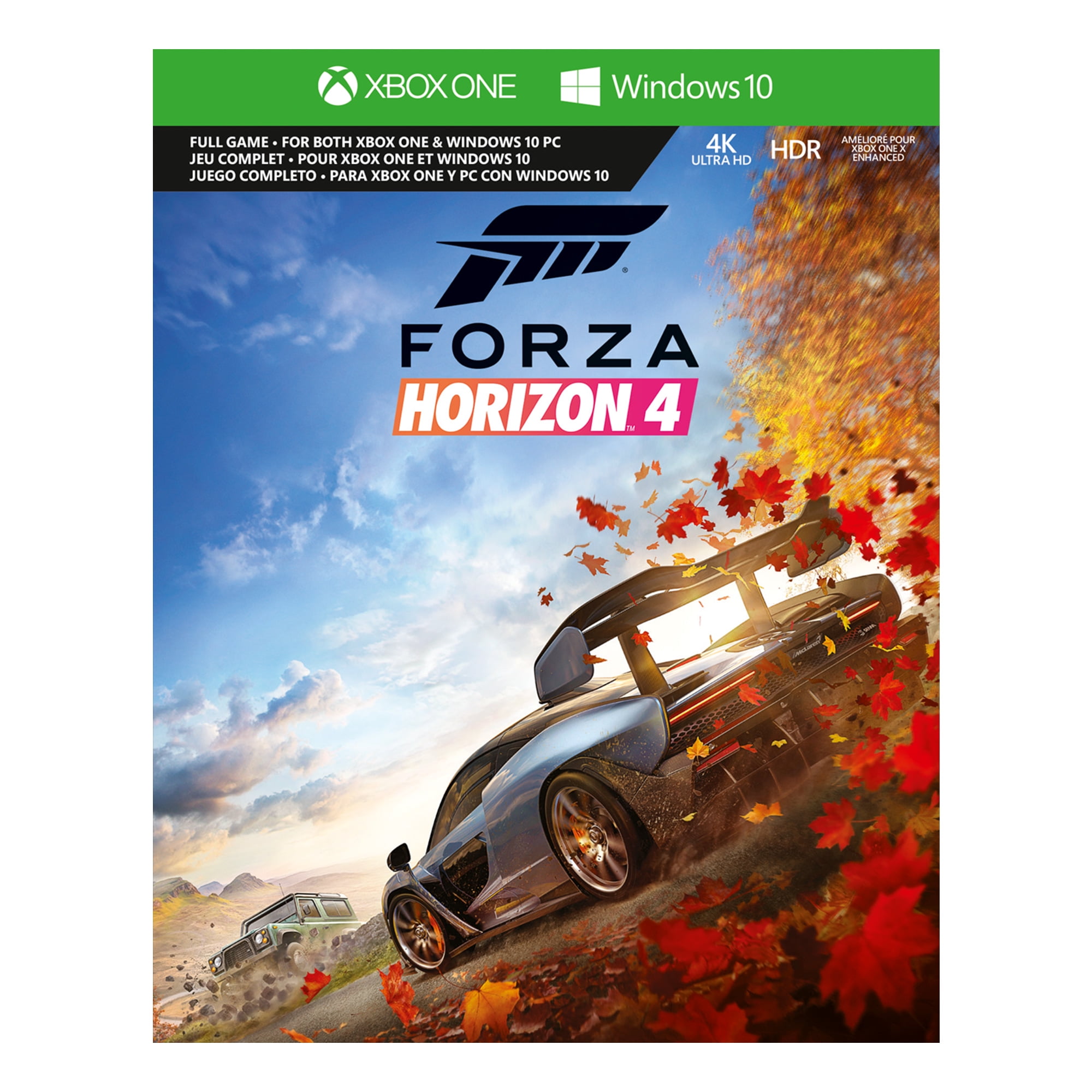 Microsoft Xbox One X 1TB Gaming Console Black with Forza Horizon 4 BOLT  AXTION Bundle Like New