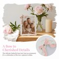 thumbnail image 4 of Unique Bargains Vintage Bowknot Metal Romantic Ribbon Accent Photo Frame Pink 4" x 6", 4 of 5