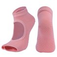 thumbnail image 1 of Coofit Yoga Socks Creative Non-slip Toeless Pilates Socks Grip Socks Workout Socks, 1 of 7