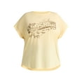 thumbnail image 2 of Terra & Sky Women's Plus Size On My Mind Graphic Tee, Sizes 0X-5X, 2 of 5