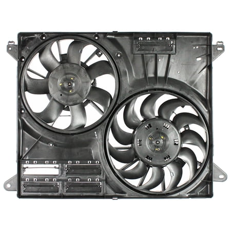 Agility Auto Parts 6010343 Dual Radiator and Condenser Fan Assembly for Ford Specific Models