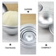 thumbnail image 4 of Moldes de aleación de aleación de aluminio 6 unids Molde de cupcake de pastel antiadherente Molde de cupcake, 4 of 8