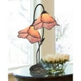 thumbnail image 2 of Dale Tiffany Poelking 2 Light Pink Lily Table Lamp, 2 of 2