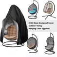 thumbnail image 5 of Waterproof Hanging Egg Chair Cover compatible with Patio - Compatible with Most Brands, Durable Protective Cover, 5 of 5