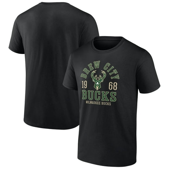 Men's Black Milwaukee Bucks The Extras T-Shirt