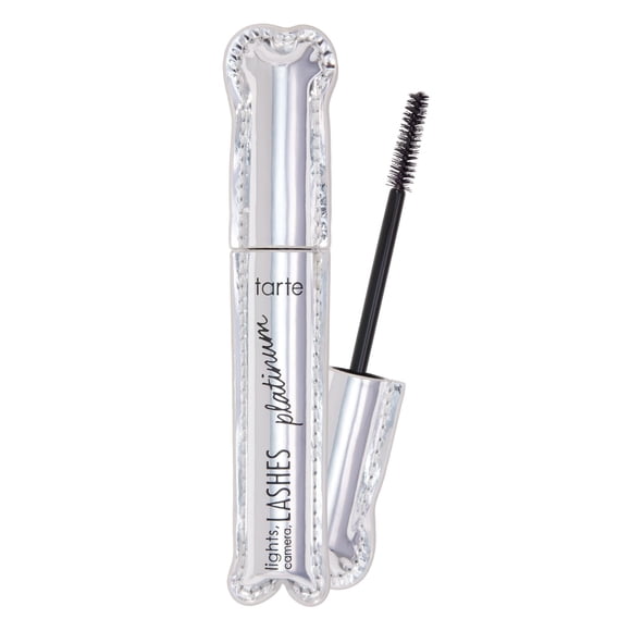 tarte lights, camera, lashes platinum volumizing mascara – Black Tinted Peptide Lash Serum mascara for Volume & Length, Smudge-Proof, Flake-Free, Vegan & Cruelty-Free,