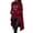 Red, variant on Christmas Hoodies for Women 2025 Long Sleeve Irregular Hem Xmas Graphic Hooded Sweatshirt with Pockets Pullover Tops