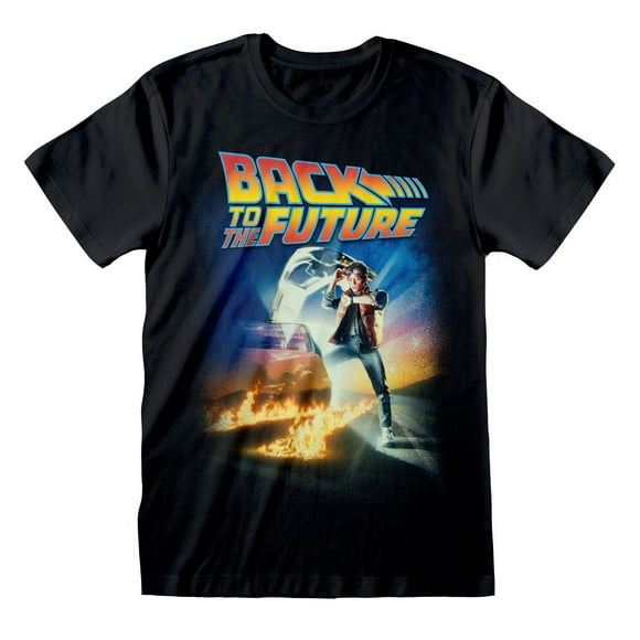 Back To The Future Adult Poster T-Shirt
