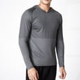 thumbnail image 2 of Vividxx Mens Hoodies Pullover Men's Outdoor Athletic Solid Color Long Sleeve Hoodie Running Base Layer Workout Hooded Sweatshirt Comfortable, 2 of 5