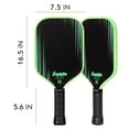 thumbnail image 5 of Franklin Sports Signature Series Pro Pickleball Paddle - 13mm Core - Green - Elongated, 5 of 6