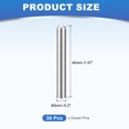 thumbnail image 2 of 30Pack 5mm x 40mm Dowel Pins, 304 Stainless Steel Round Head Pin, Silver, 2 of 7