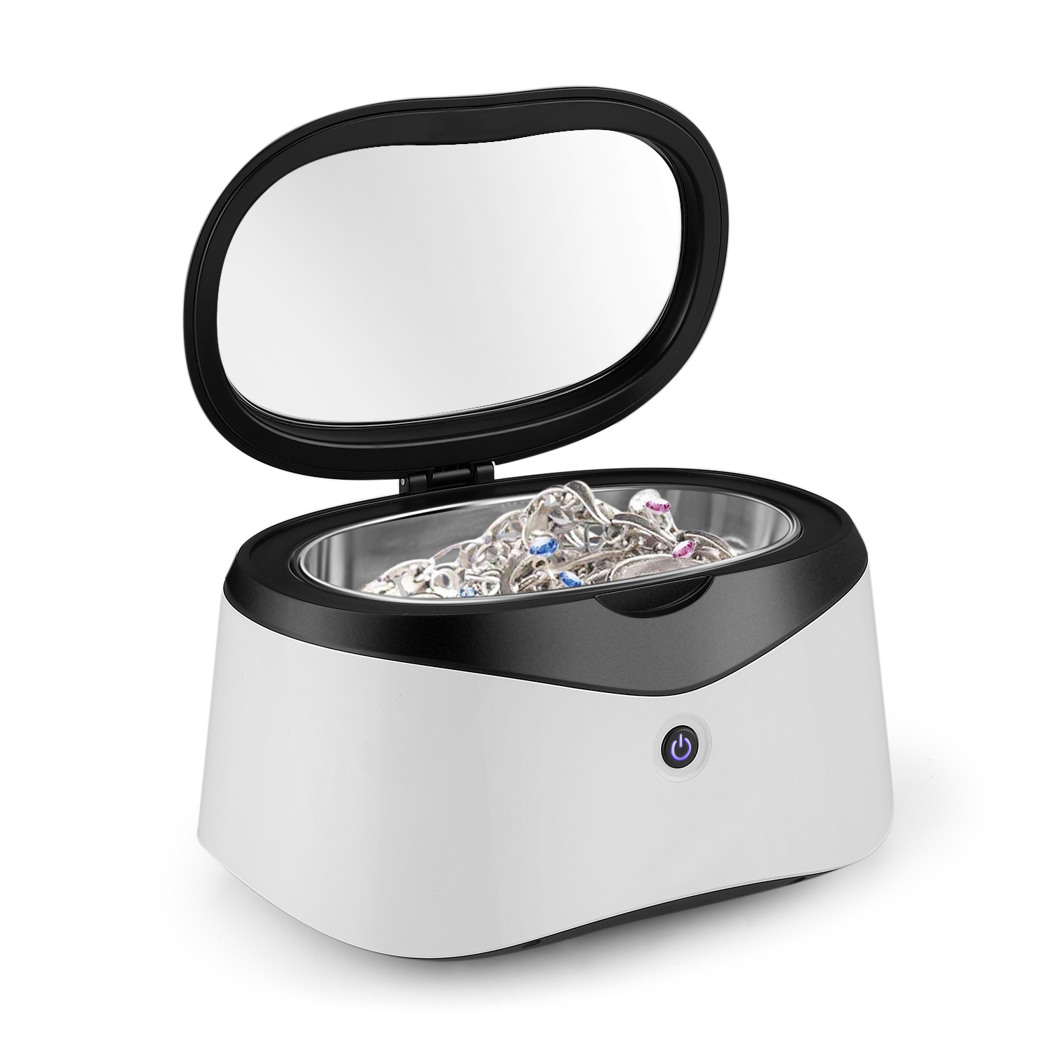 Flexzion Ultrasonic Jewelry Cleaner Machine Stainless