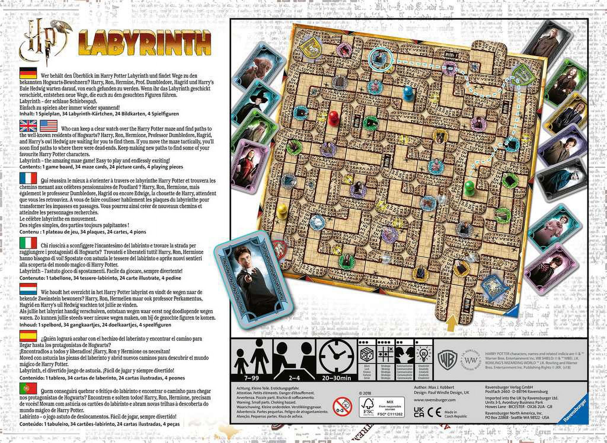 Ravensburger Harry Potter Labyrinth Board Game