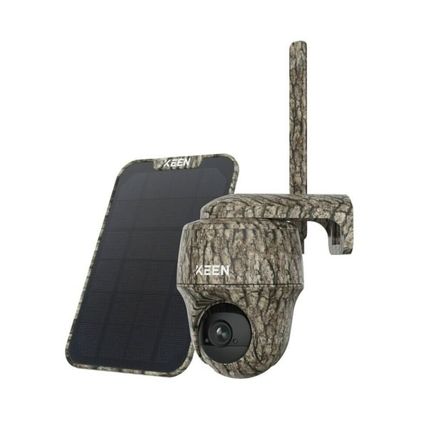 KEEN Cellular Trail Camera Wireless Outdoor, 3G/4G LTE, Solar Powered
