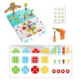 thumbnail image 1 of Taladro Eléctrico Y Manual Diy, Juego Educativo, Bloques De Construcción 3D, Juguetes De Construcción, Regalo Para Niños Y Niñas sonducket FN003278-03, 1 of 6
