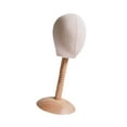 thumbnail image 4 of Bothyi Baby Head Model with Wooden Base Child Hat Organizer Stand s Barber Shops, 4 of 8