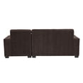 thumbnail image 4 of Sofá Love Chaise Derecho en L Eros 3 Plazas Chocolate para Sala, 4 of 8