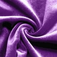 thumbnail image 7 of Huankd Velvet Tops for Women Long Sleeve V Neck Loose Fit Casual Dressy Blouses Fall Winter 2025 Soft Velour Shirts Purple S, 7 of 7