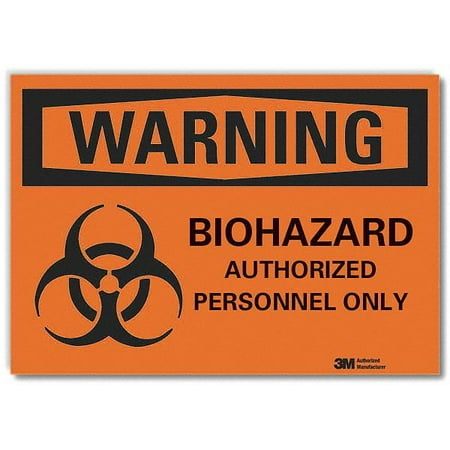 

Lyle Biohazard Warning Rflctv Label 10inx14in LCU6-0045-RD_14x10