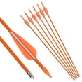 thumbnail image 3 of 12PCS 24-28inch Fiberglass Archery Arrows Recurve Bow Compound Bows Targets Shooting, 3 of 5