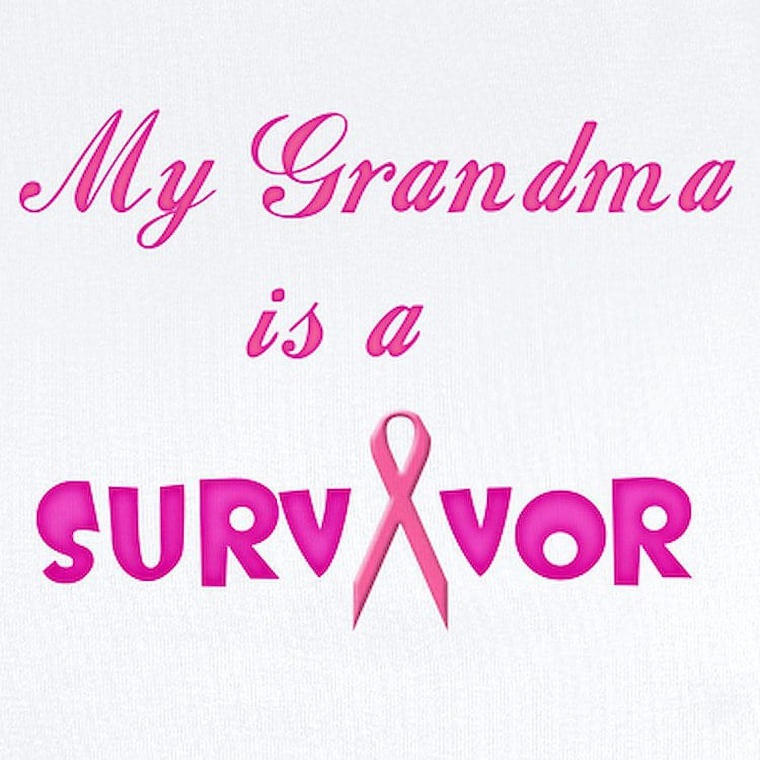 CafePress - My Grandma Is A Survivor Infant Onesie - Baby Light Bodysuit, Size Newborn - 24 Months
