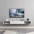 thumbnail image 2 of Repisa Flotante O Mesa Tv Moderna Minimalista Blanco 1P Blanca Muebleria Liz Muebleria liz RF1PBCO flotante, 2 of 4