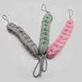thumbnail image 4 of 3pcs Exfoliating Loofah Sponge Soft Fine Mesh Shower Flower Long Color Sponge For Bath Durable Shower Brush For Women And Men, 4 of 5