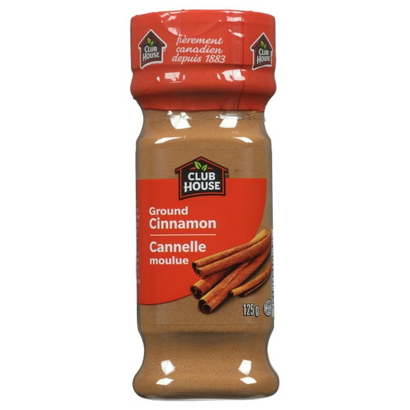 Club House, Quality Natural Herbs & Spices, Ground Cinnamon, 125g, 125 g