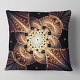 thumbnail image 2 of Designart 16" x 16" Contemporary, Modern Black Polyester Throw Pillow, 2 of 5