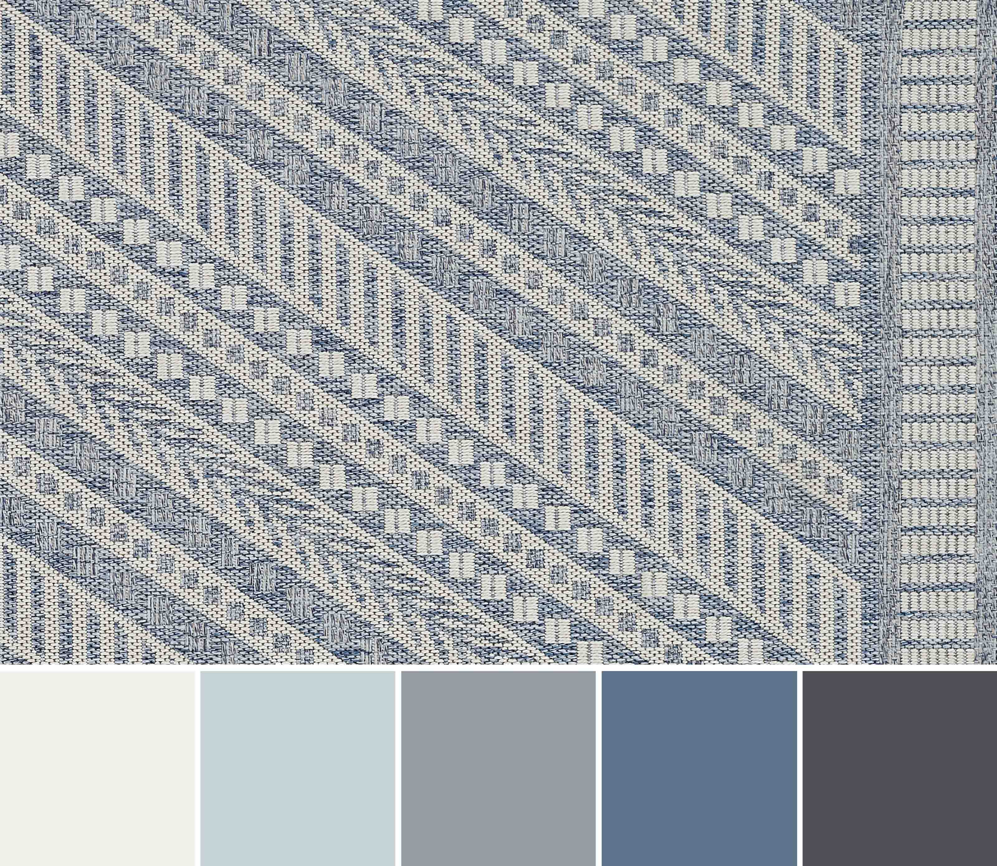 ECARPET Livia Transitional Area Rug for Living Room, Bedroom, Dining Room, Entrance, Hallway and More.