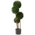 thumbnail image 2 of Nearly Natural 3? Boxwood Topiary Artificial Tree UV Resistant (Indoor/Outdoor), 2 of 5