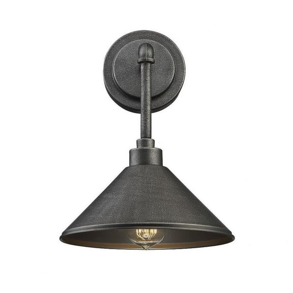 1 Light Wall Sconce-Industrial Style with Rustic and Urban Farmhouse Inspirations-13 inches Tall By 8 inches Wide Bailey Street Home 159-Bel-2245841