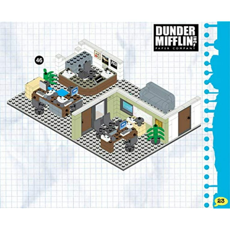 Dunder Mifflin Scranton Branch The Office Construction Building Set