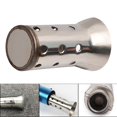 thumbnail image 1 of 1Pcs  Motorcycle Exhaust Pipe Insert Muffler Removable Silencer DB Killer Silencer Noise Sound Eliminator-Silver, 1 of 11