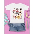 thumbnail image 3 of Vintage Aesthetic Japanese Emoji Graphic Youth's T-shirt, 3 of 4