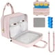 thumbnail image 1 of Bolsa para Extractor de Leche Portátil Jaffzora con Enfriador Rosa, 1 of 8
