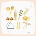 thumbnail image 4 of lionlar Instruments de Percussion Jouet Ensemble d'Instruments de Musique avec Sac de Rangement Créatif pour 9 Pcs 0,805 kg, 4 of 9