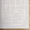 thumbnail image 6 of BoutiqueRugs Vatsa Contemporary Area Rug - Sterling Gray, Light Silver - 5' x 7'6", 6 of 6