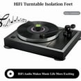 thumbnail image 3 of HiFi Speaker Stand Feet Pads, Audio Isolation Feet, Hi-End  Speaker Isolator Pads Resonance Reducer 4pack, 3 of 8
