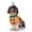 Pumpkin, variant on Small Dog Christmas Costume, Christmas Halloween Pet Clothes, Pet Cosplay Costumes Party Dressing up, Dogs Cats Outfit for Small Medium Dogs Angel S