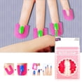 thumbnail image 4 of 26PCS Reusable Soft Plastic Nail Polish Stencil, 4 of 6