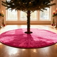 thumbnail image 4 of Christmas Tree Skirt Snowflake Decoration Skirt Christmas Decoration Ornament, 4 of 4
