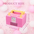 thumbnail image 4 of Borosino Balloon Pump Electric 1000W 110V, Fresh Cooler Air Blow Powerful Electric Balloon Inflator Suitable for Rapid Inflation of All Double-Layer, Long Time Last Without Worrying About Heat(Pink), 4 of 4