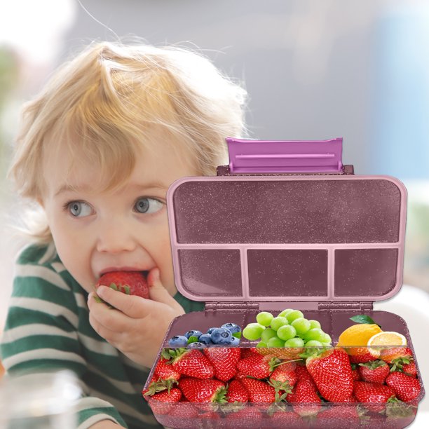 XWSHYW Aparatos de Utensilios de Cocina. Fiambrera Portátil con Purpurina, Fiambrera Calefactora, Fiambrera Transparente para Estudiantes de Calidad Alimentaria