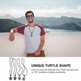thumbnail image 4 of HOOUN 12 pcs Mothers Day Jewelry Gift Tortoise Jewelry Wolf Teeth Necklace, 4 of 5