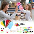 thumbnail image 4 of Shisuyan 1 Set Kids Felt Craft Set Hand Puppet Making Kit DIY Art Craft Supplies, 4 of 9