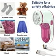 Fabric Shaver, Electric Lint Remover with 3 Replaceable Blades, USB