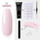 thumbnail image 1 of Xihbxyly Kit de Extensión de Uñas, Juego Completo de Pegamento En Gel, Herramientas Profesionales para Manicura, Lámpara Uv Led Incluida, Fácil Aplicación, Ideal para Quienes Disfrutan Del Diseño de, 1 of 3
