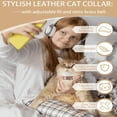 thumbnail image 3 of GoldTiger Vintage Style Leather Breakaway Cat Collar - Adjustable, Durable, Retro Bell - Suitable for All Types of Cats and Small Dogs, 3 of 4