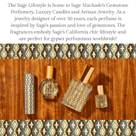 Onyx Organic Mini Perfume Spray by Sage- 1/2 oz, Vegan & Cruelty-Free, Earthy Scent, Black Coconut, Vanilla, Oakmoss